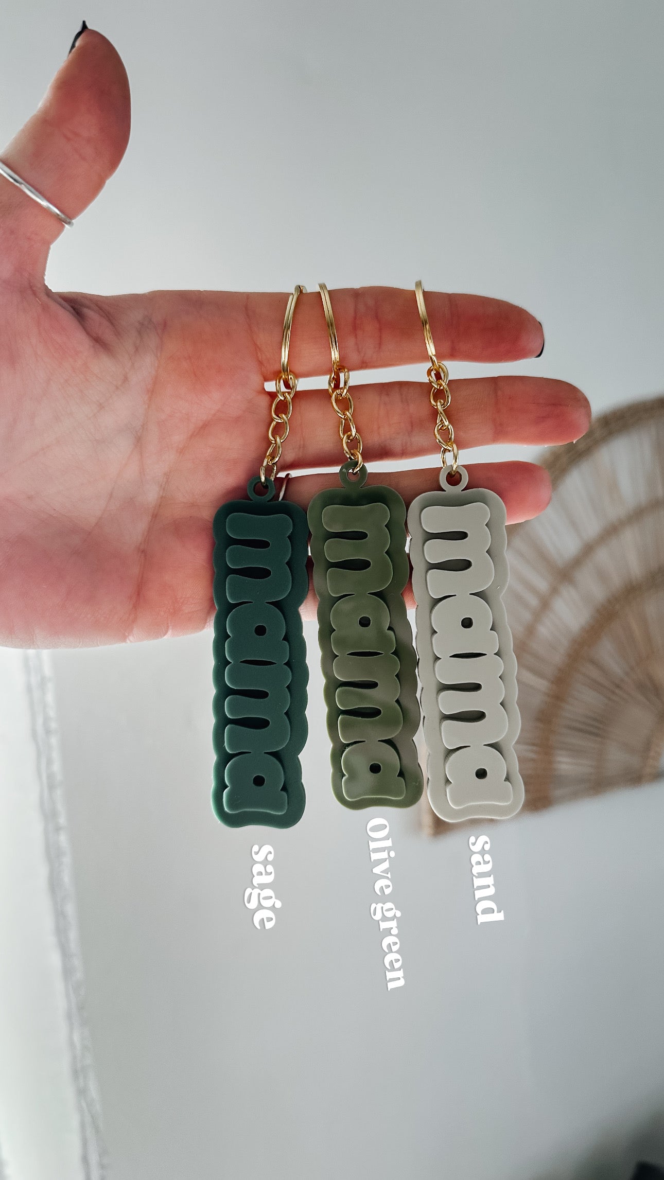 Monochromatic Keychain
