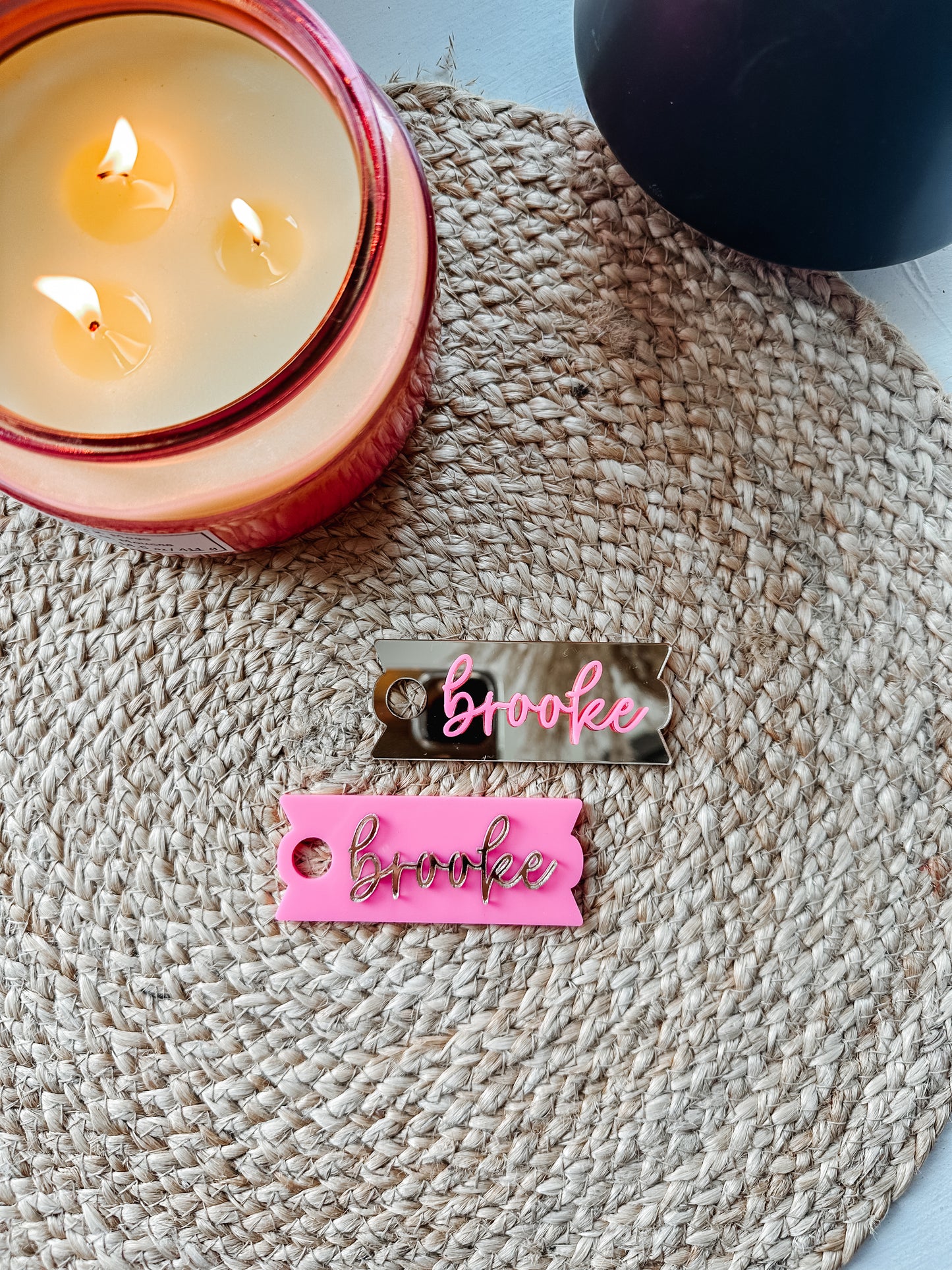 Pink & Gold Stanley Topper