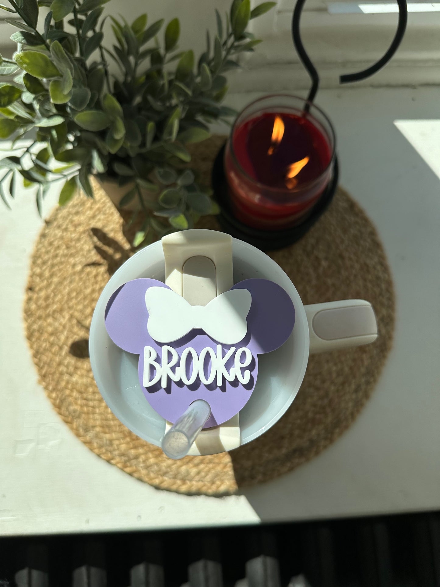 Bow Mouse Ear Stanley Topper