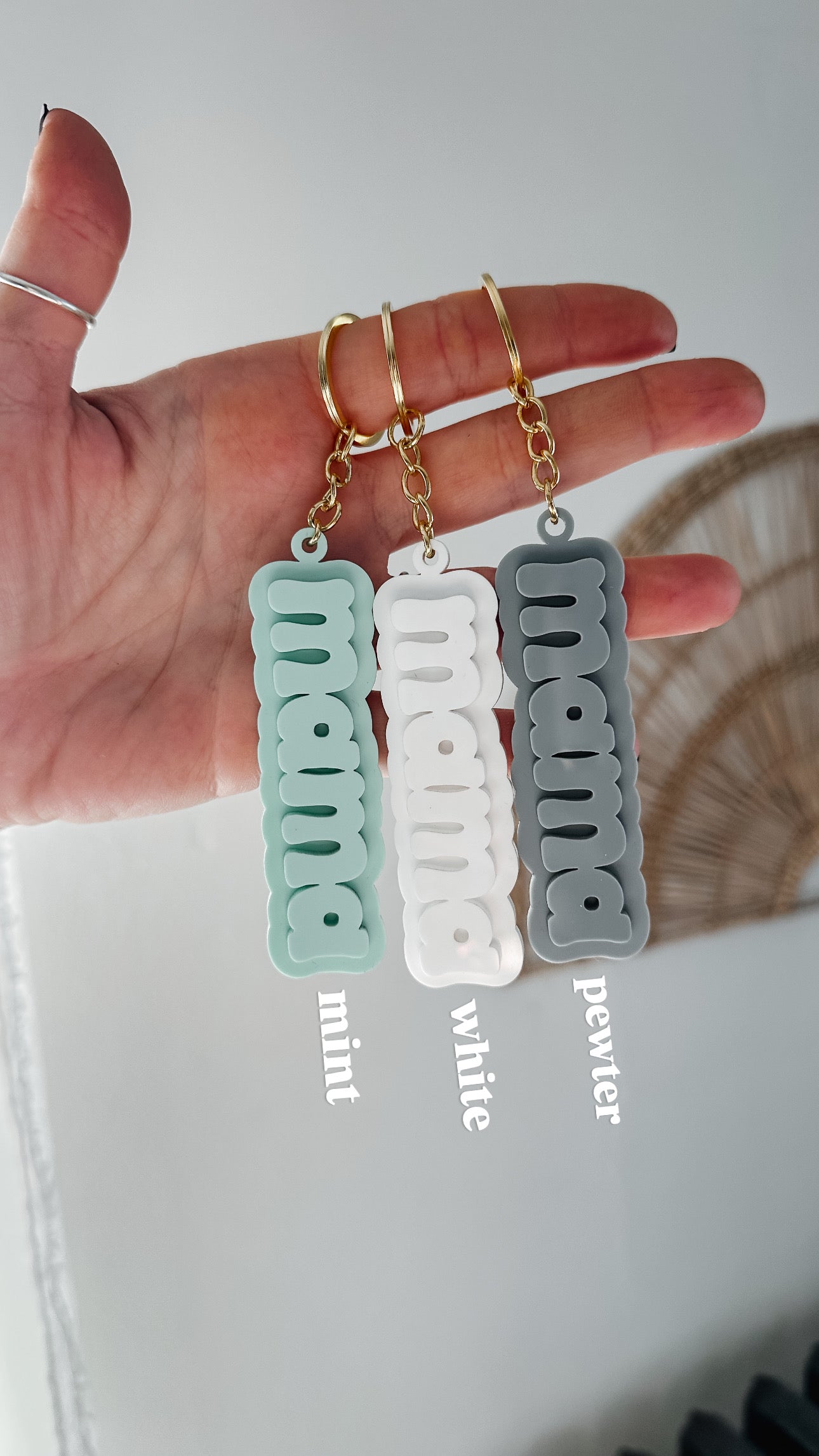 Monochromatic Keychain