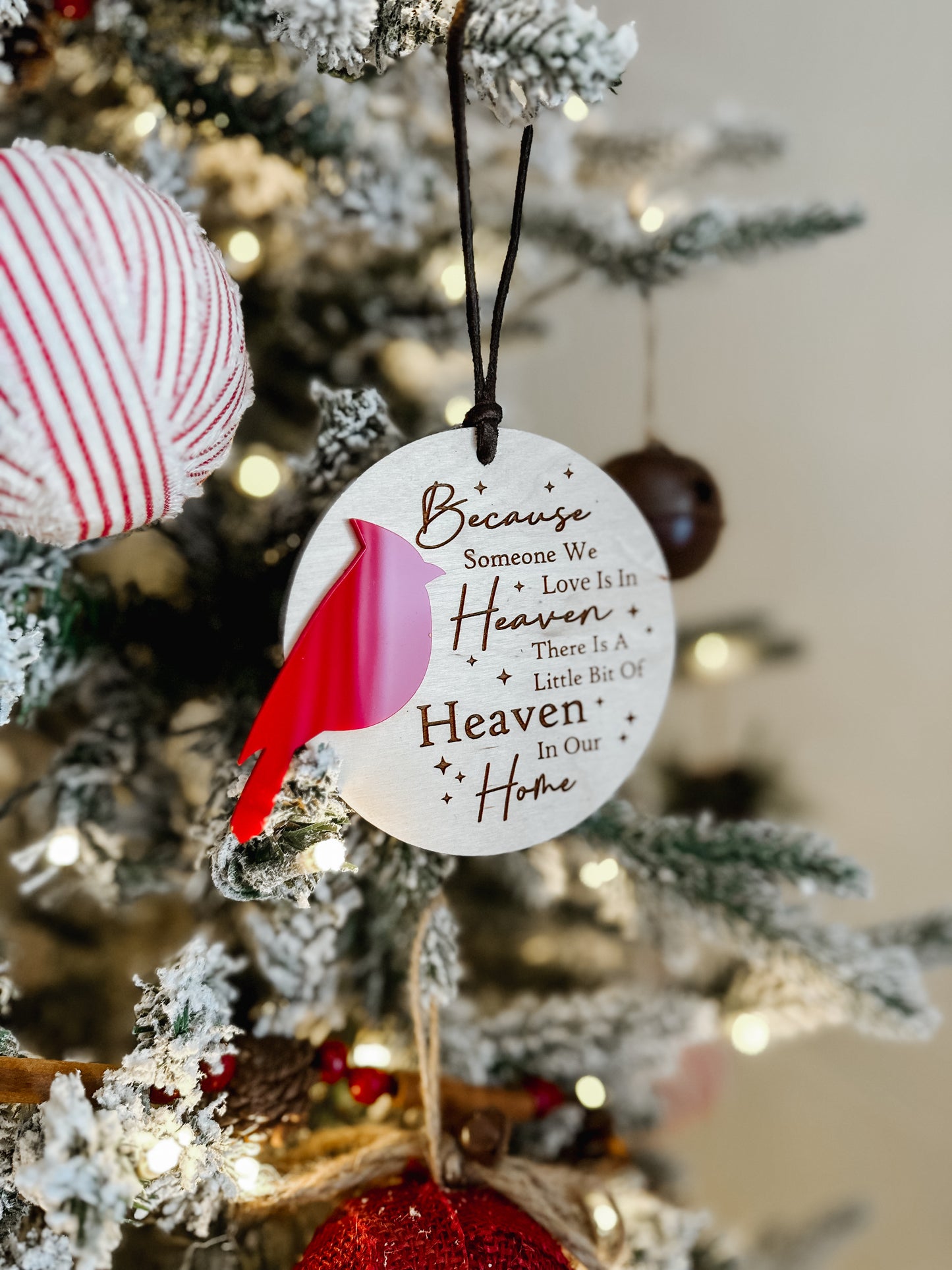 Cardinal Memorial Ornament