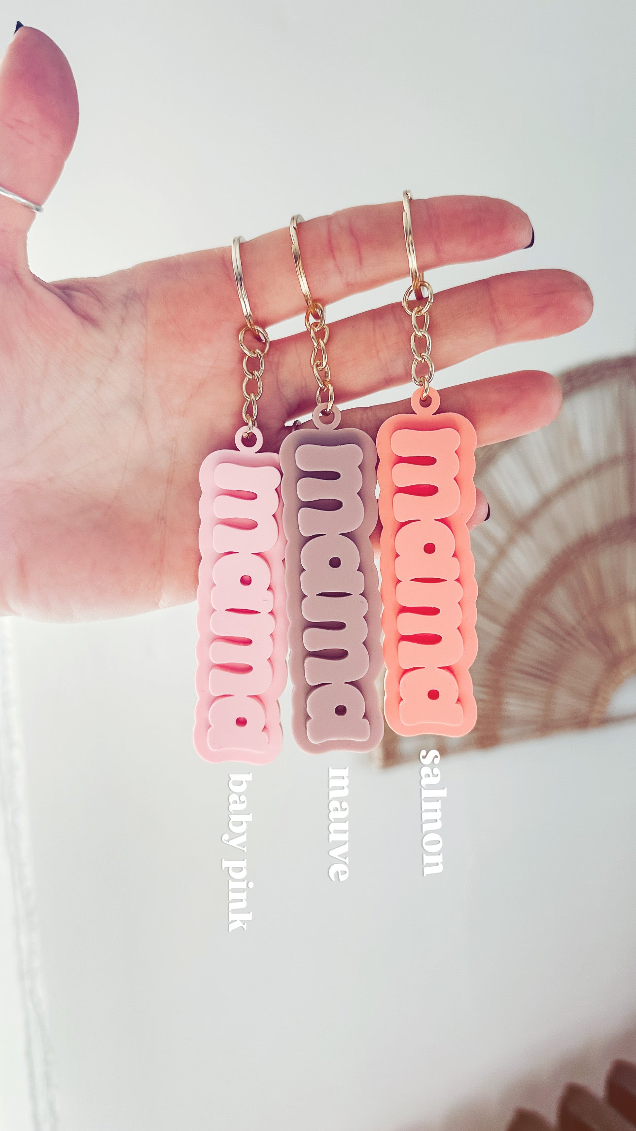 Monochromatic Keychain