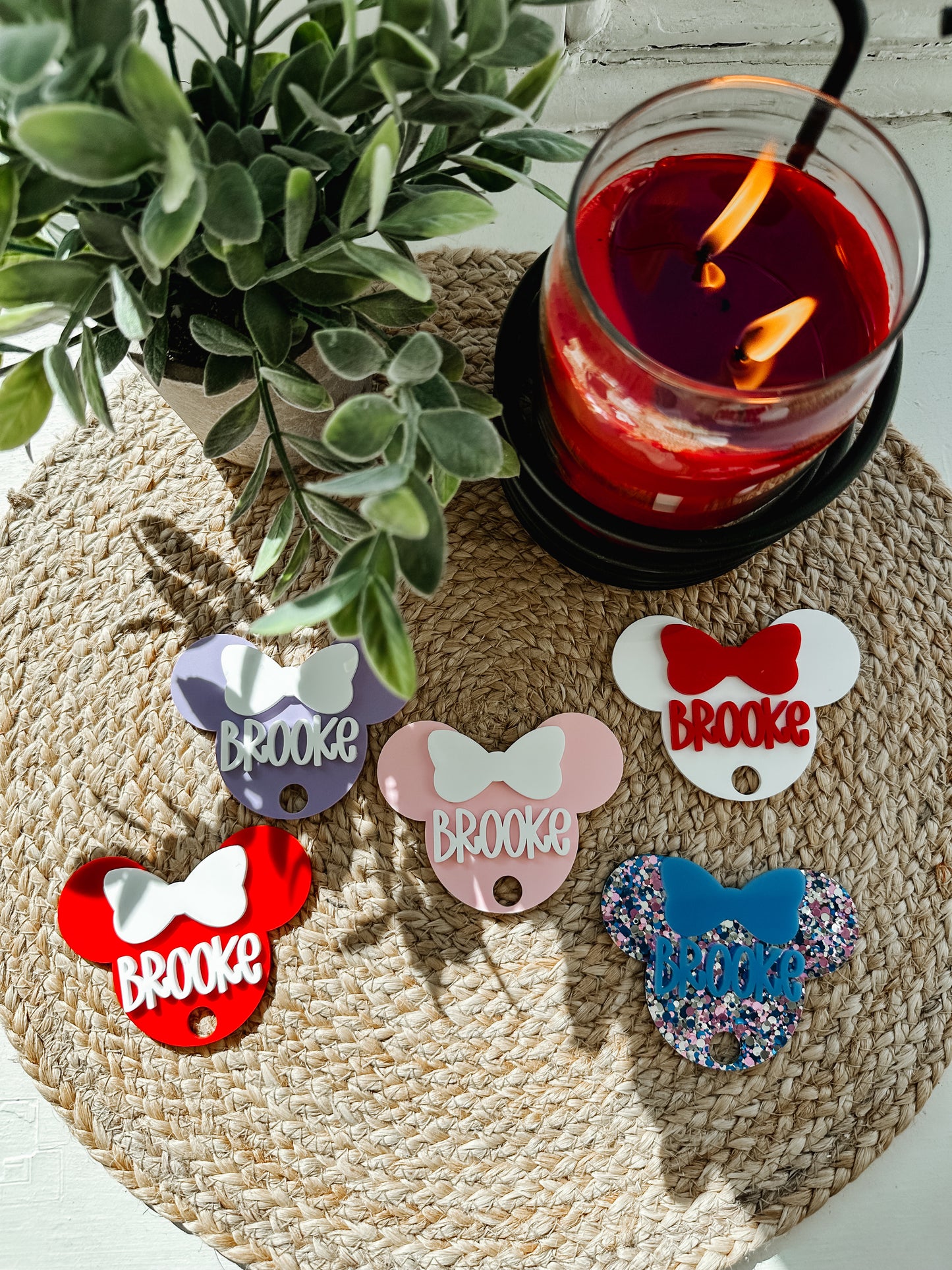 Bow Mouse Ear Stanley Topper