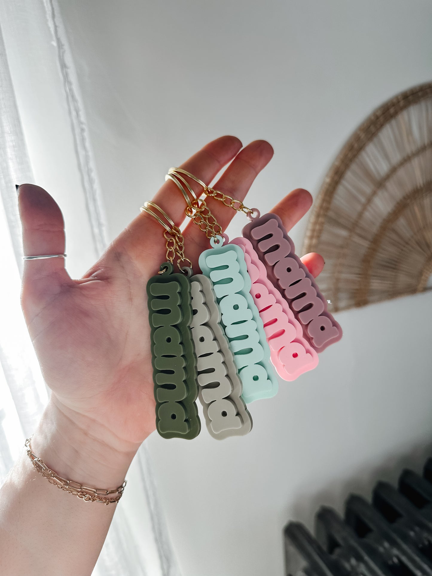 Monochromatic Keychain