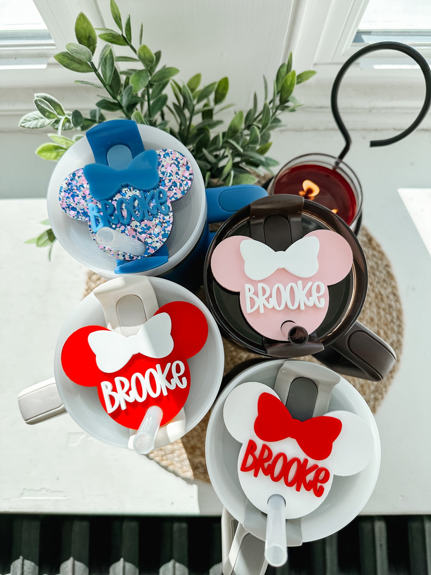 Bow Mouse Ear Stanley Topper