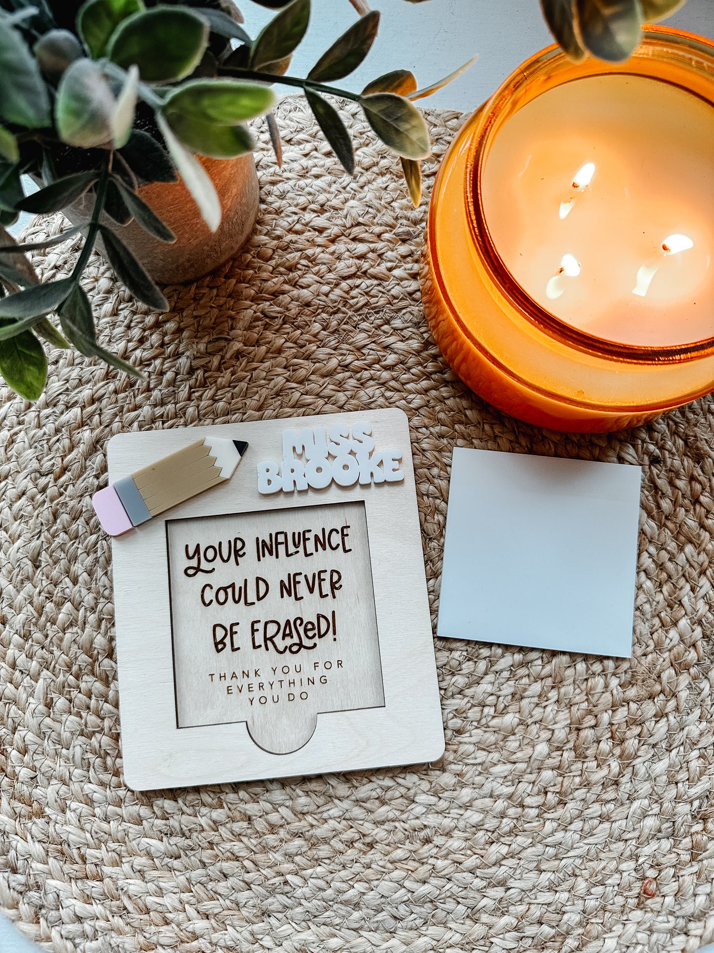 Post It Note Holder