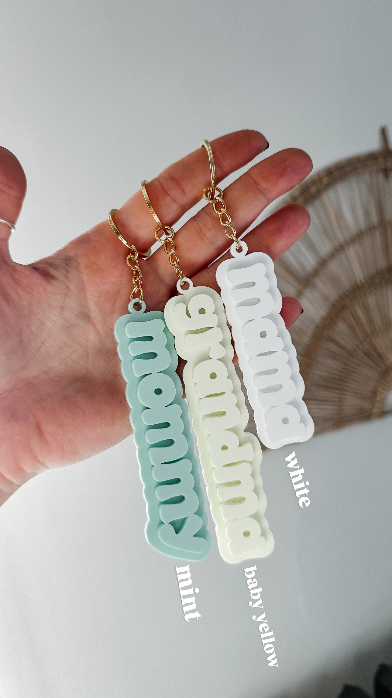 Monochromatic Keychain