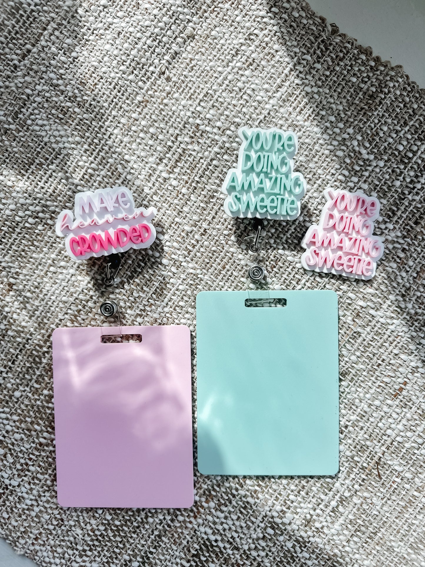 Quote ID Badge + Reel