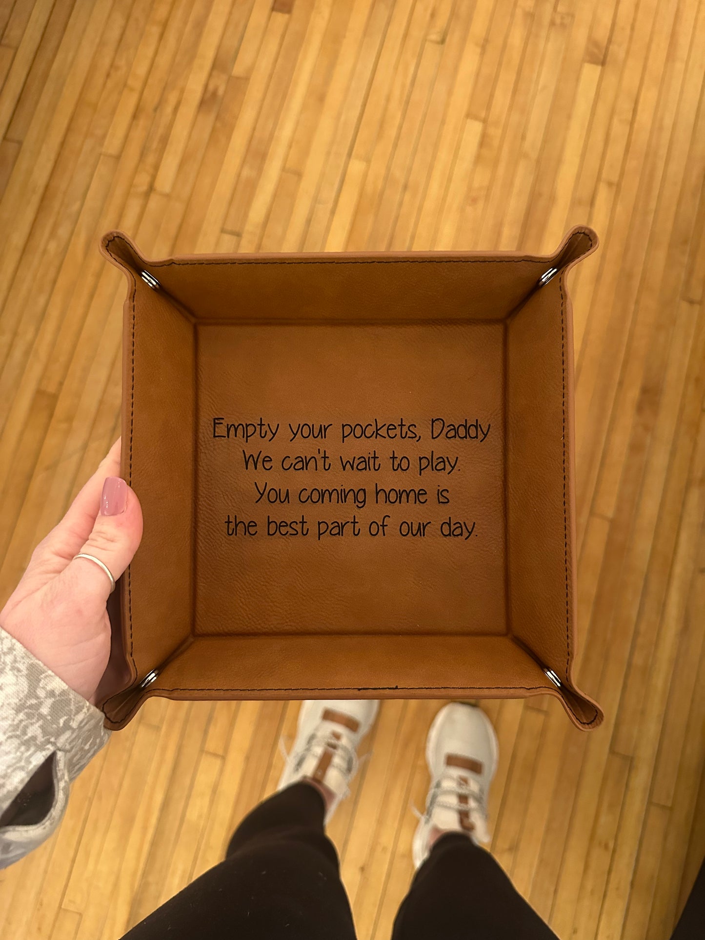 "Empty Your Pockets" Snap Tray