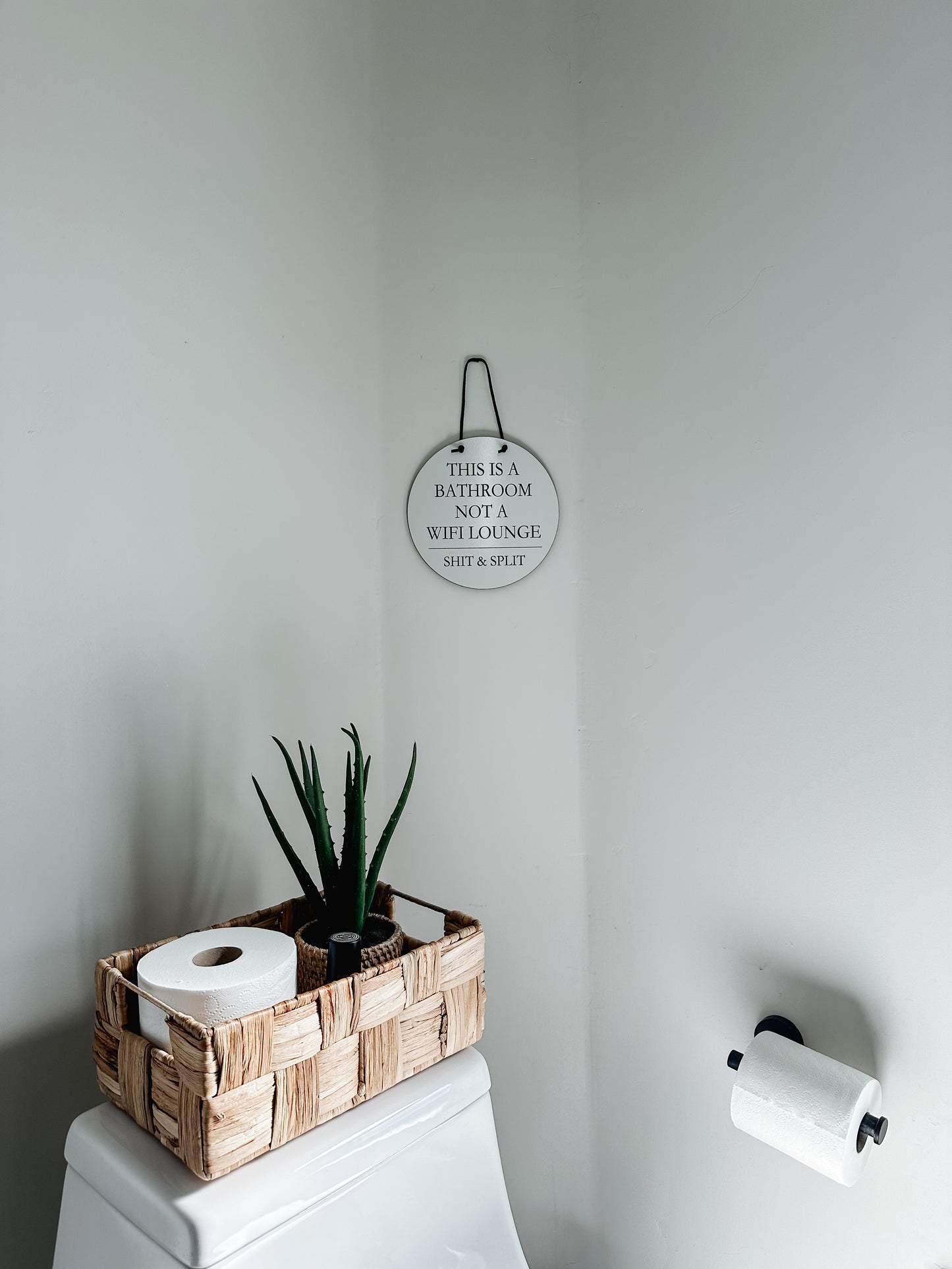 This Is A Bathroom Sign