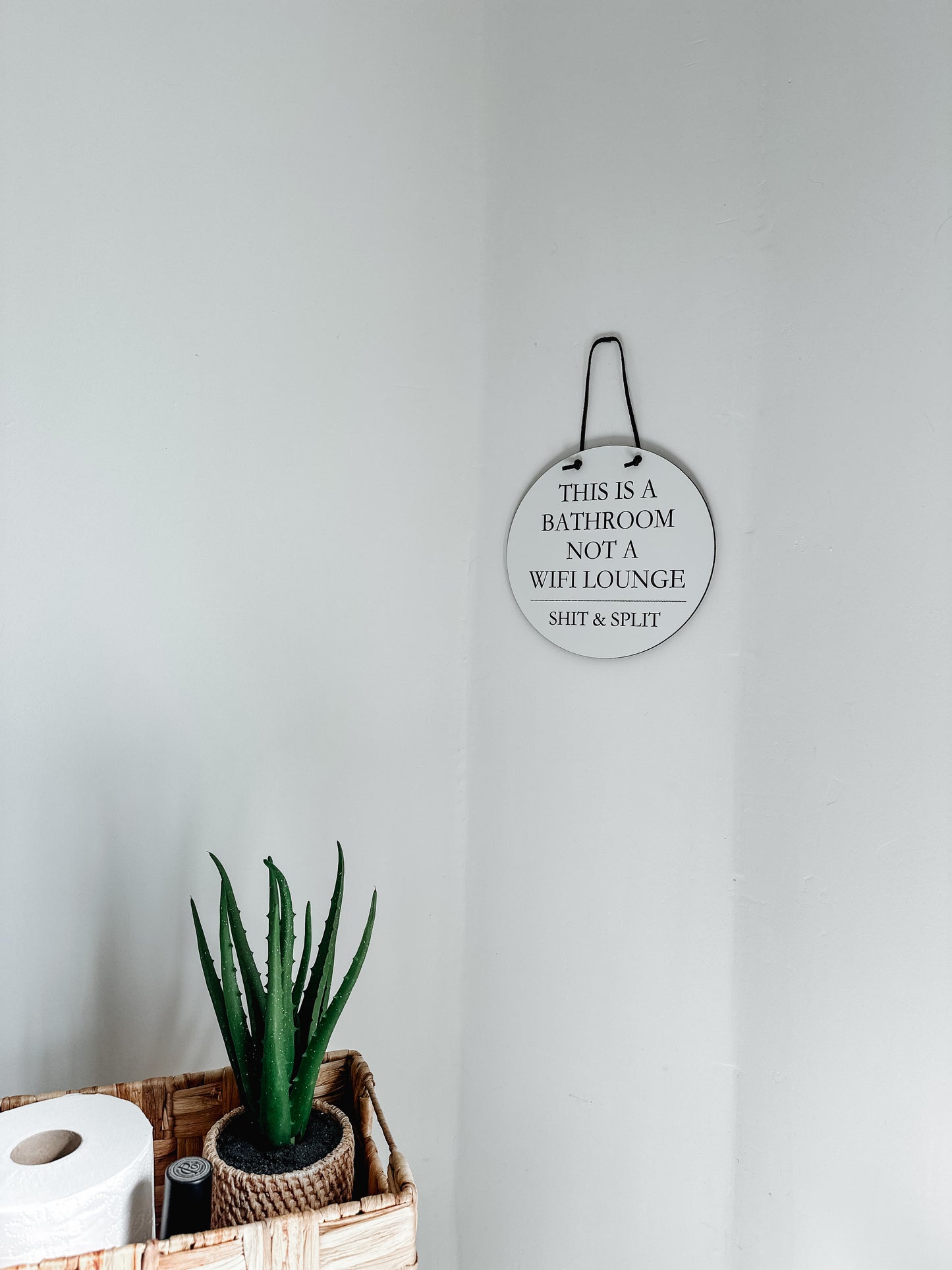 This Is A Bathroom Sign