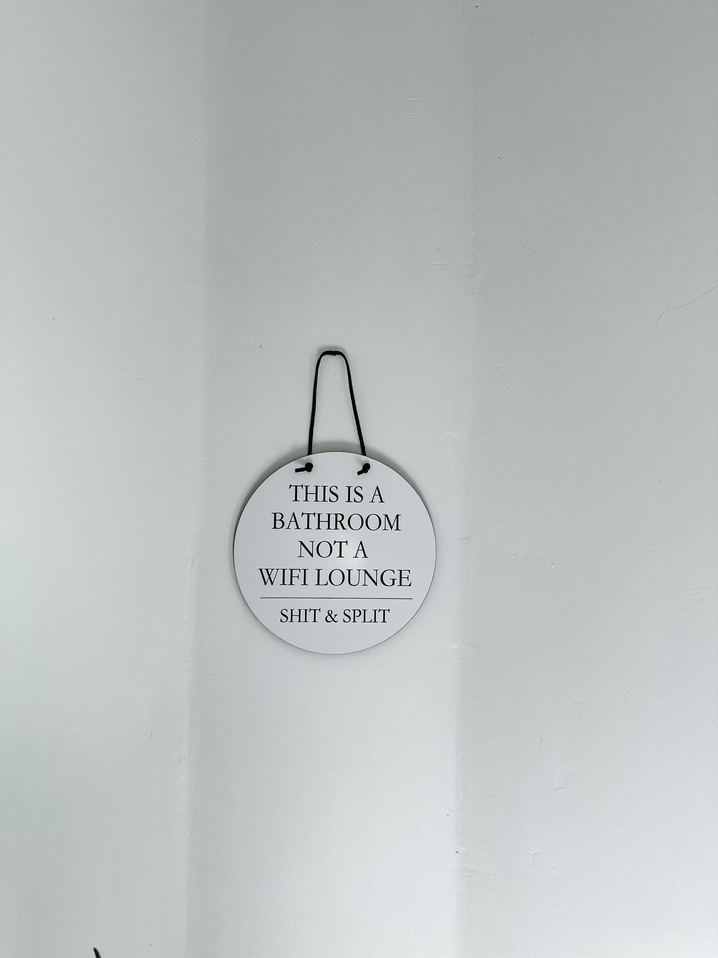 This Is A Bathroom Sign