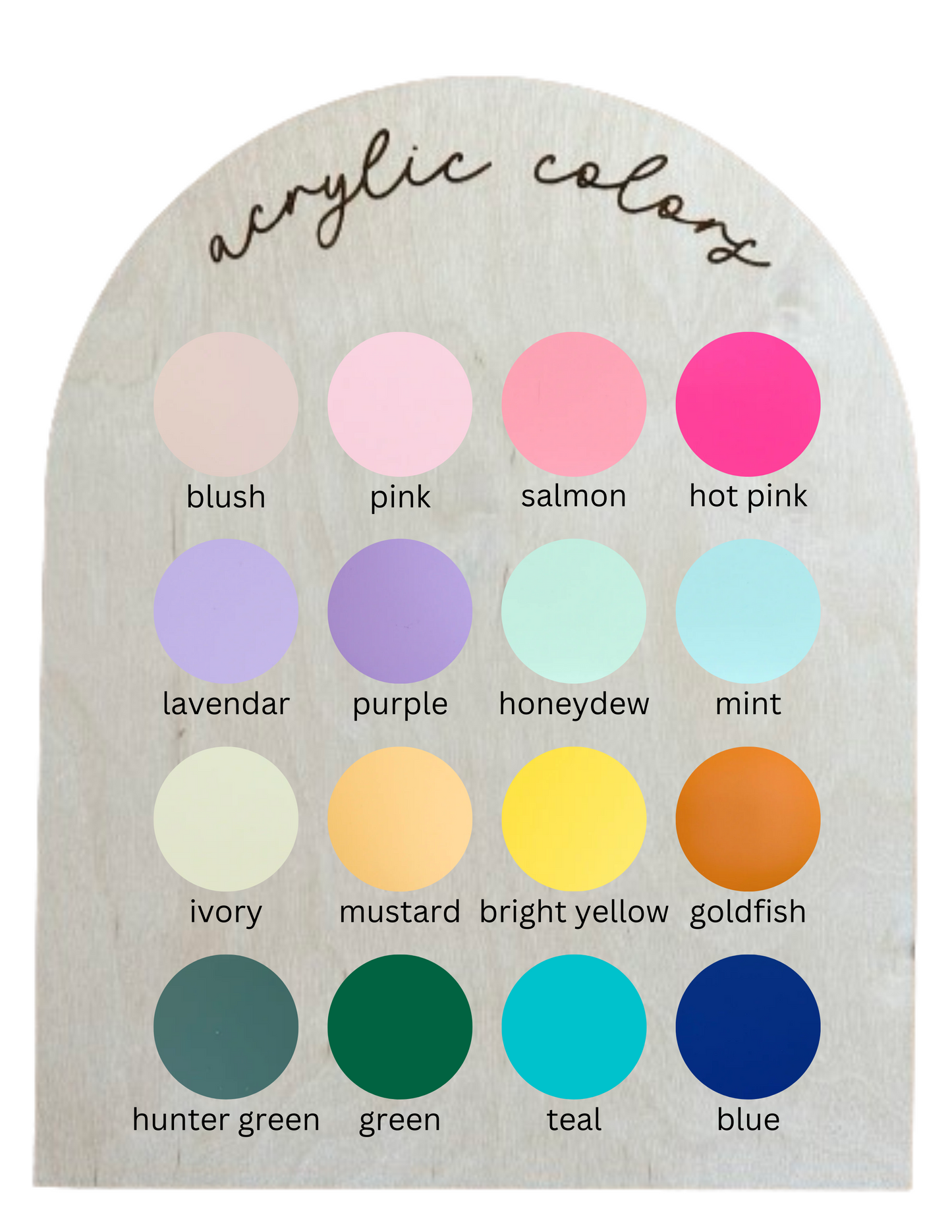 Simple Modern Topper