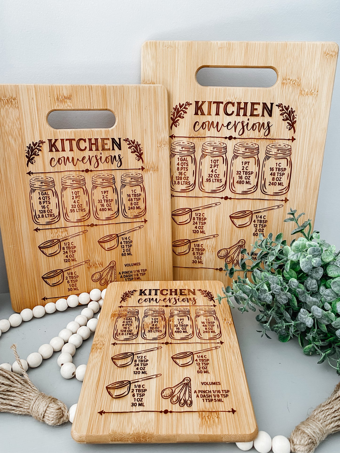 Kitchen Conversion Cutting Board