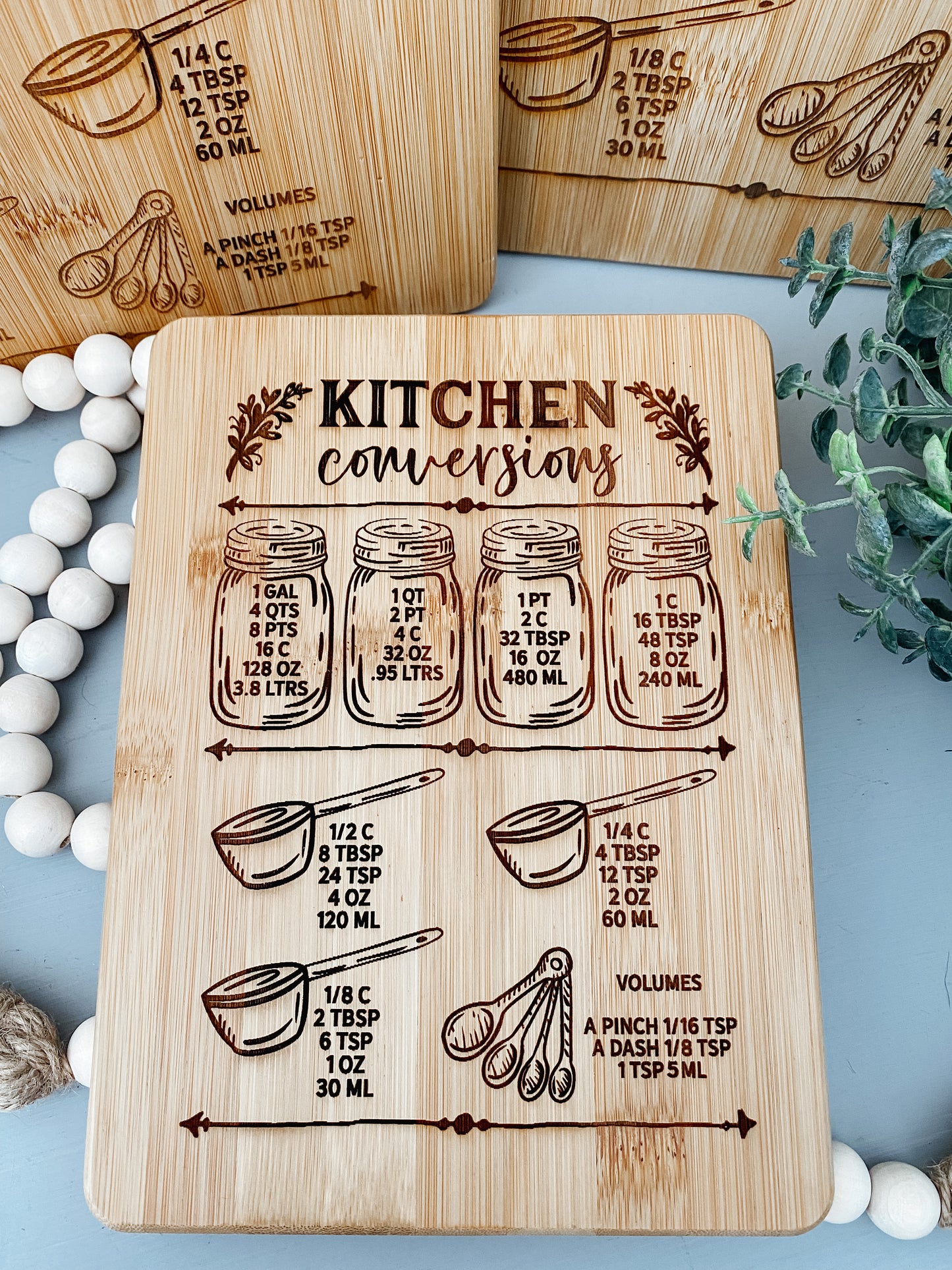 Kitchen Conversion Cutting Board