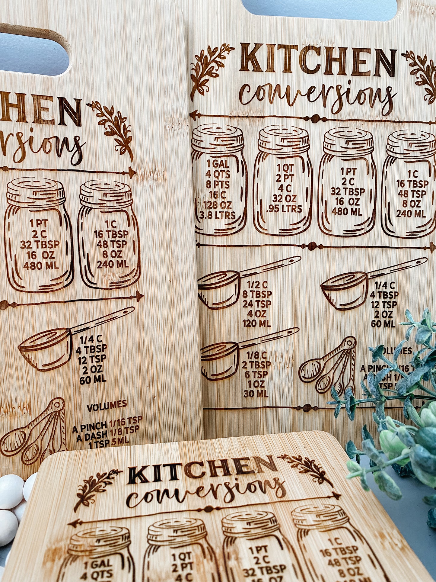 Kitchen Conversion Cutting Board
