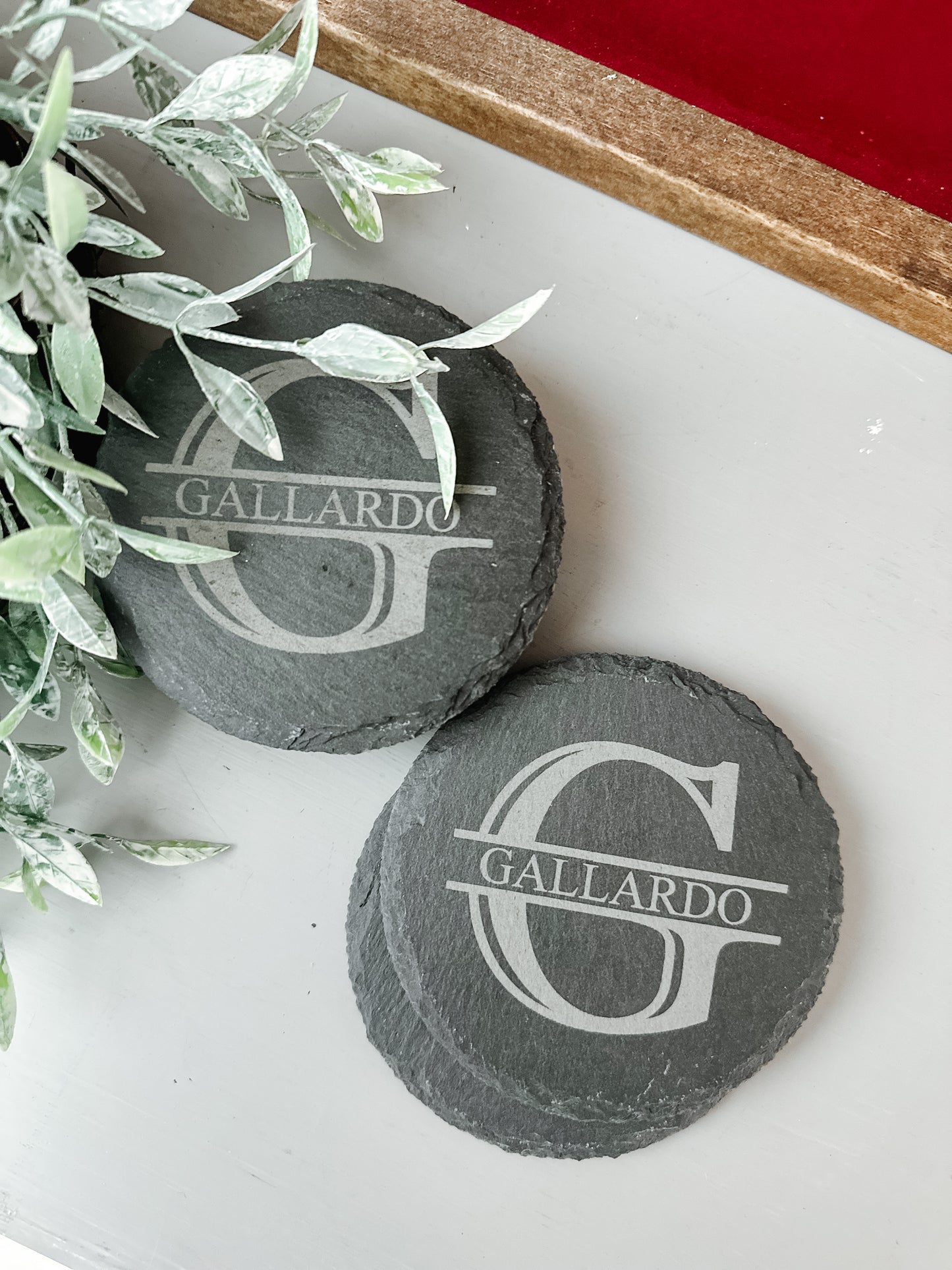 Family Name Coaster