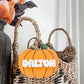 Pumpkin Boo Basket Tag