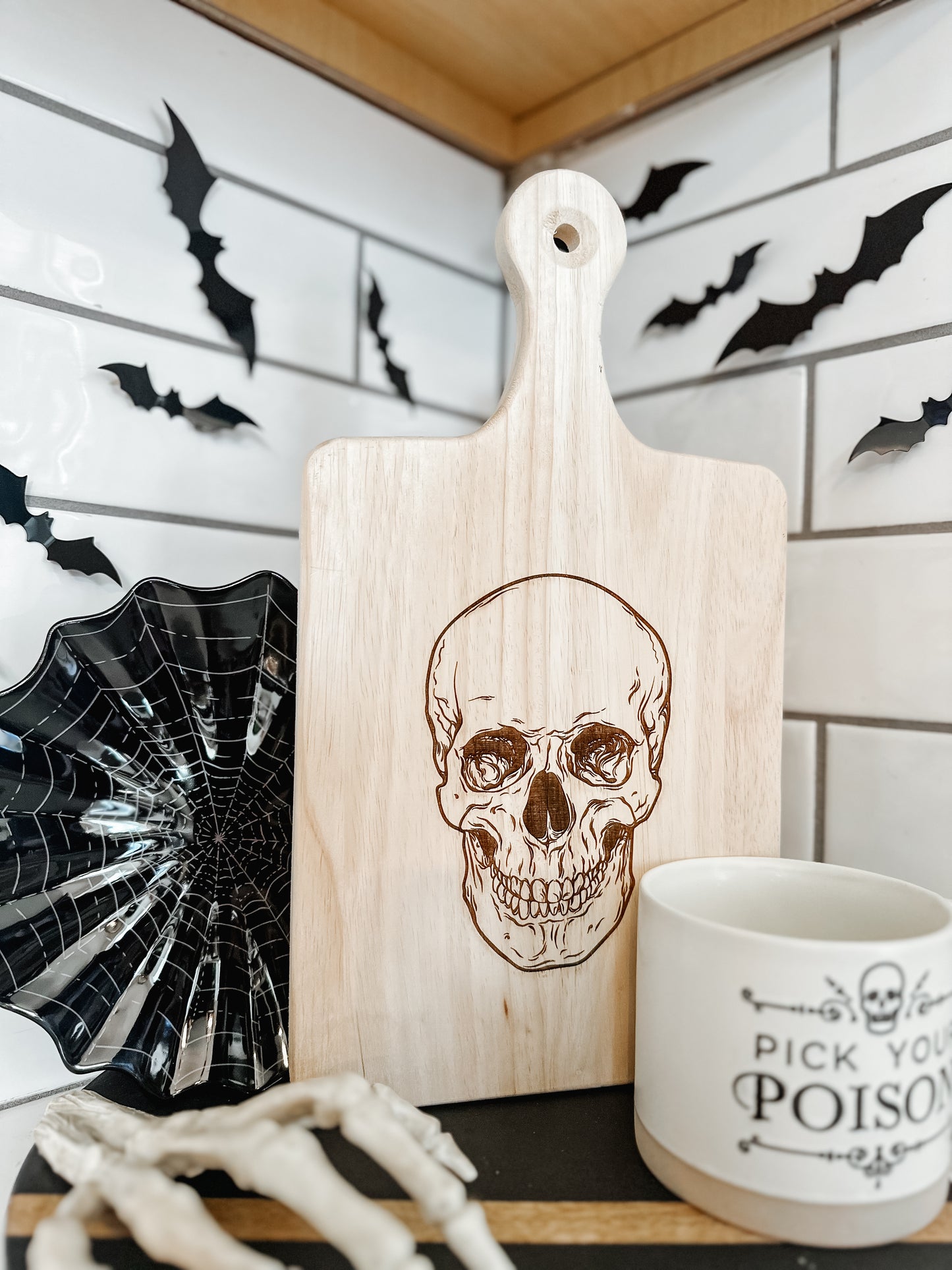 Skeleton Cutting Board