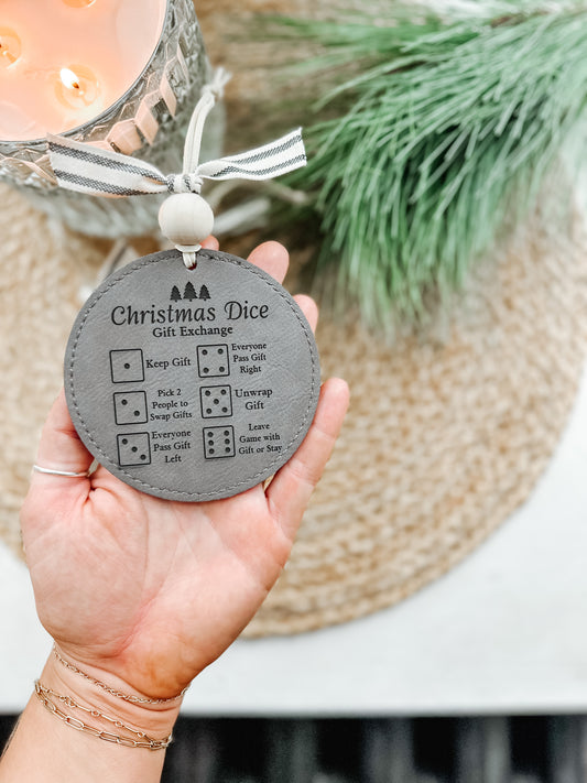 Christmas Gift Exchange Ornament