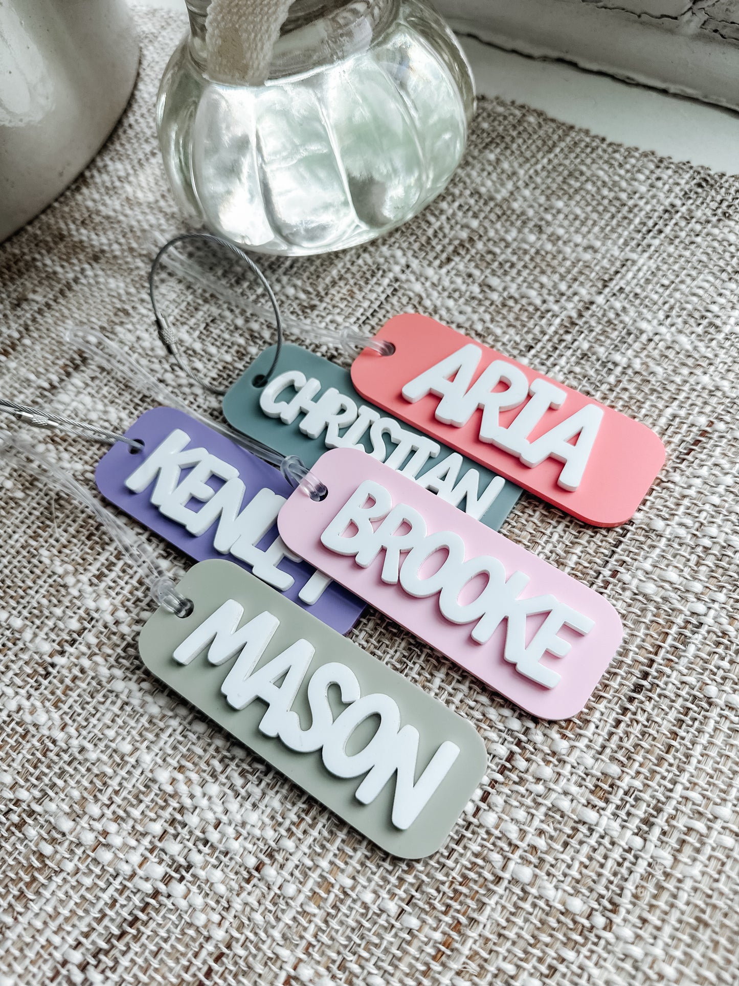 Backpack Name Tags
