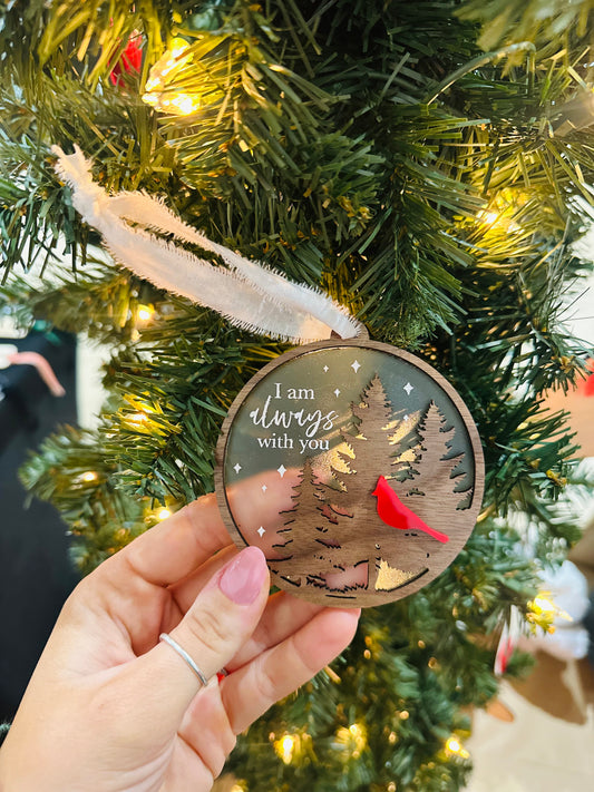 "I Am Always With You" ornament