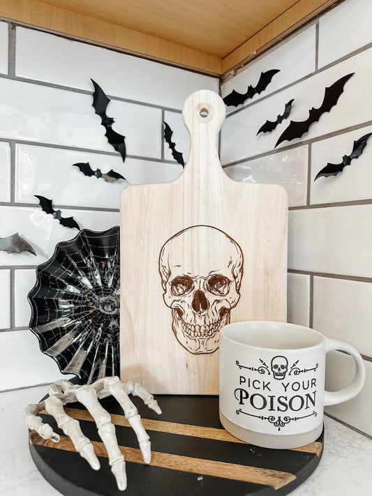 Skeleton Cutting Board