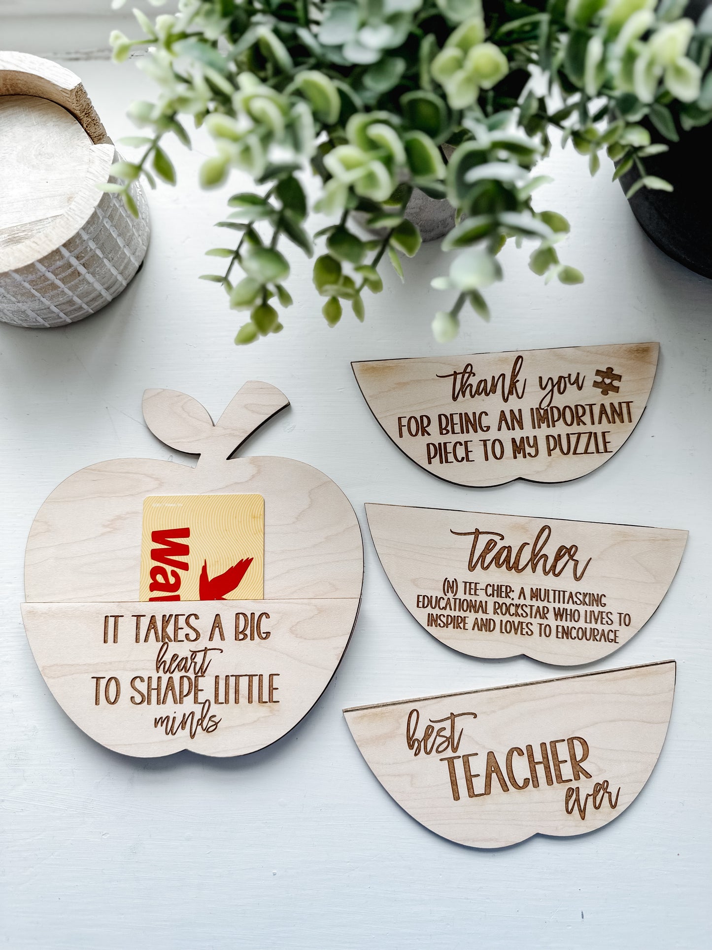 Teacher Gift Card Holder