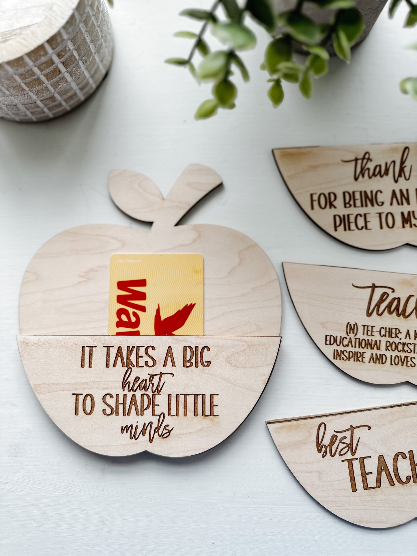 Teacher Gift Card Holder